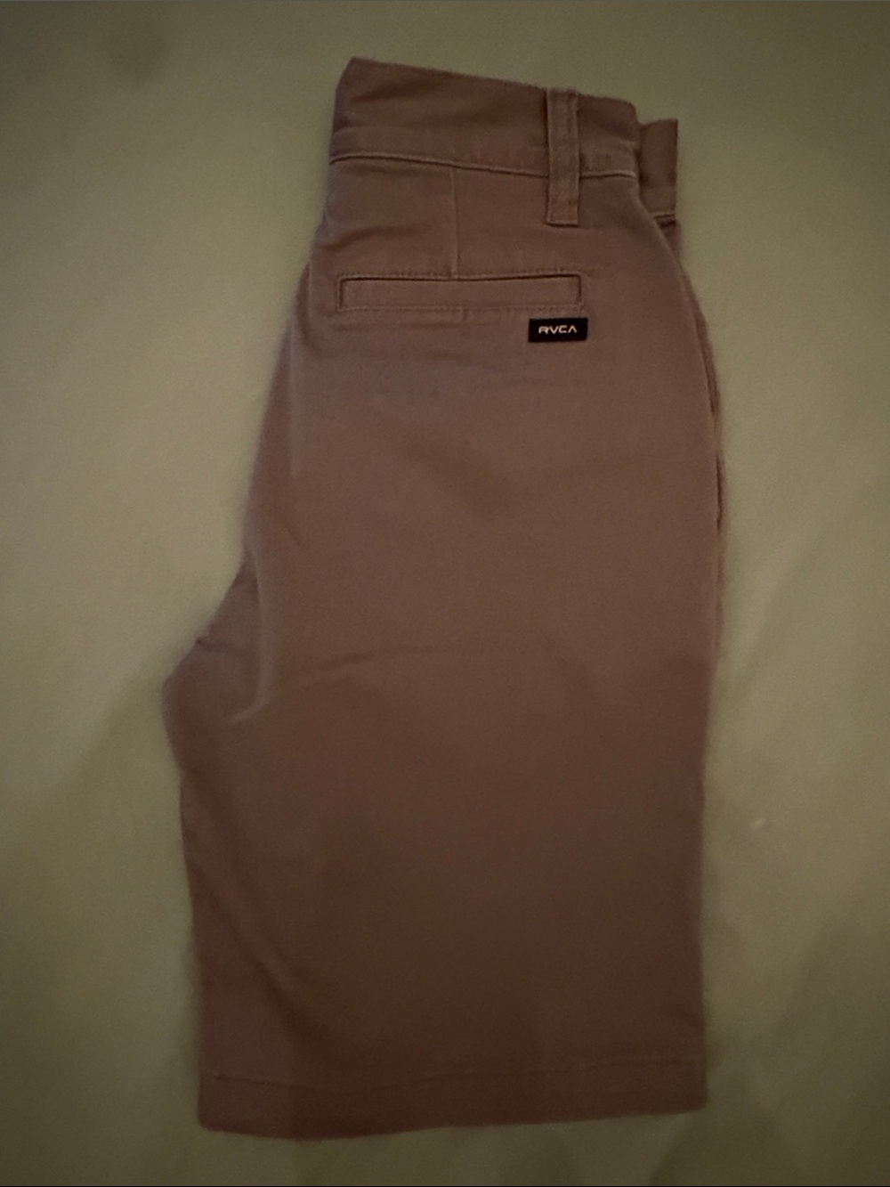 RVCA Boys Chino Weekend Fit Shorts in grey